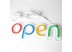 Неоновая вывеска "OPEN" MONO (с контроллером) Неоновая вывеска "OPEN" MONO (с контроллером)
