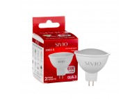 Led лампа Sivio 6Вт MR16 теплая белая GU5.3 3000K