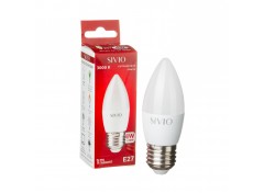 Led лампа Sivio 6Вт C37 теплая белая E27 3000K