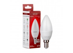 Led лампа Sivio 10Вт C37 нейтральная белая E14 4100K
