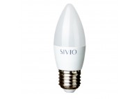 Led лампа Sivio 6Вт C37 нейтральная белая E27 4100K