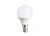 Led лампа Sivio 5Вт G45 теплая белая E14 3000K