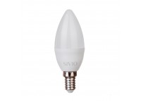 Led лампа Sivio 8Вт C37 нейтральная белая E14 4100K