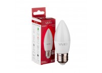 Led лампа Sivio 7Вт C37 нейтральная белая E27 4100K