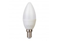 Led лампа Sivio 7Вт C37 теплая белая E14 3000K