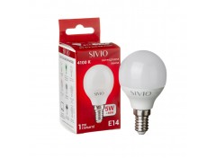Led лампа Sivio 5Вт G45 нейтральная белая E14 4100K
