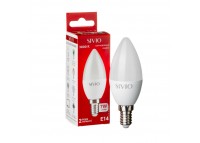 Led лампа Sivio 7Вт C37 теплая белая E14 3000K