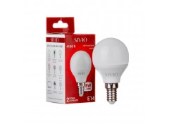 Led лампа Sivio 8Вт G45 нейтральная белая E14 4100K