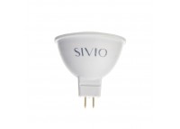 Led лампа Sivio 6Вт MR16 теплая белая GU5.3 3000K