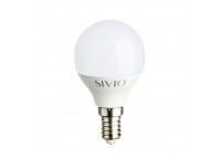 Led лампа Sivio 5Вт G45 нейтральная белая E14 4100K