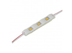 Модуль МТК 12V белый тёплый 3led smd5730 1Вт IP65