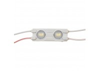Модуль МТК 12V белый тёплый 2led smd5730 1Вт IP65