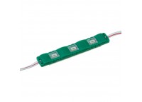 Модуль светодиодный зелёный 12в smd5730 3LED 1.5Вт герметичный