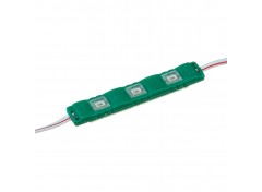Модуль светодиодный зелёный 12в smd5730 3LED 1.5Вт герметичный