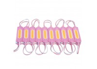 Модуль СОВ 12V розовый 1led 2Вт овальный IP65