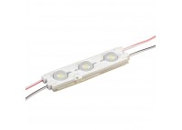 Модуль 12V белый холодный 3led smd5730 1.5Вт IP65