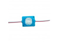 Модуль инжекторный светодиодный синий 12в smd3030 1LED 1.5Вт герметичный