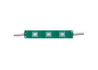 Модуль светодиодный зелёный 12в smd5730 3LED 1.5Вт герметичный