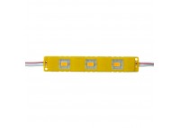 Модуль светодиодный жёлтый 12в smd5730 3LED 1.5Вт герметичный