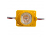 Модуль инжекторный светодиодный желтый 12в smd3030 1LED 1.5Вт герметичный
