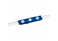 Модуль светодиодный синий 12в smd5730 3LED 1.5Вт герметичный