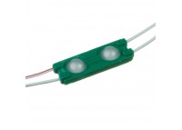 Модуль МТК 12V зелёный 2led smd5730 1Вт IP65