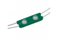 Модуль МТК 12V зелёный 2led smd5730 1Вт IP65