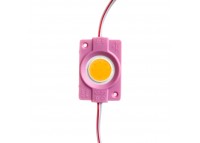 Модуль СОВ 12V розовый 1led 2.4Вт круг IP65