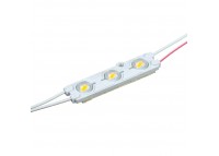 Модуль светодиодный белый теплый 12в smd5730 3LED 1.5Вт герметичный