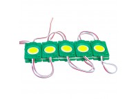 Модуль СОВ 12V зеленый 1led 2.4Вт круг IP65