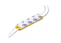 Модуль светодиодный желтый 12в smd5730 3LED 1.5Вт герметичный