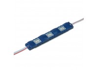 Модуль светодиодный синий 12в smd5730 3LED 1.5Вт герметичный