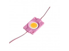 Модуль СОВ 12V розовый 1led 2.4Вт круг IP65