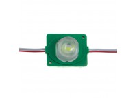 Модуль инжекторный светодиодный зеленый 12в smd3030 1LED 1.5Вт герметичный
