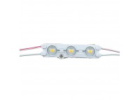 Модуль светодиодный белый теплый 12в smd5730 3LED 1.5Вт герметичный