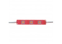 Модуль светодиодный красный 12в smd5730 3LED 1.5Вт герметичный