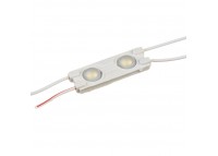 Модуль МТК 12V белый холодный 2led smd5730 1Вт IP65