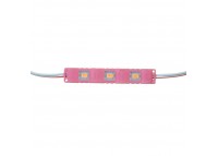 Модуль светодиодный розовый 12в smd5730 3LED 1.5Вт герметичный