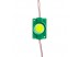 Модуль СОВ 12V зеленый 1led 2.4Вт круг IP65