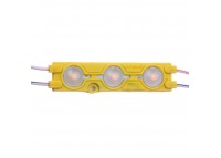 Модуль светодиодный желтый 12в smd5730 3LED 1.5Вт герметичный