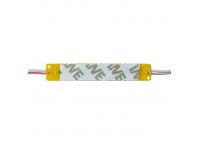 Модуль светодиодный жёлтый 12в smd5730 3LED 1.5Вт герметичный