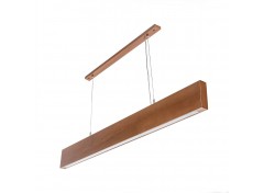 Підвісний лінійний світильник з натурального дерева медовий AVATON #1503/1 FOREST-36W 4000K 120см (бук)