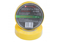 Изолента ПВХ Soft Flex 20 м, желтый