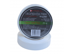 Изолента ПВХ Soft Flex 25 м, белый