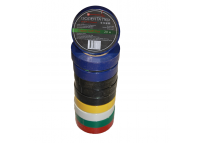 Изолента ПВХ Soft Flex 20 м, ассорти
