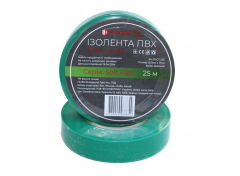 Изолента ПВХ Soft Flex 25 м, зеленый