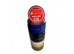 Изолента Ассорти 0,15мм x 18 мм x 11 м 10 шт