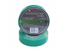 Изолента ПВХ Soft Flex 20 м, зеленый