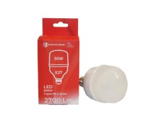 LED  лампа T80 30Вт E27 6500К 2700 Лм 165-265 В