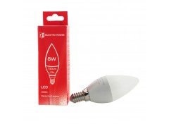 LED лампа С37 8Вт E14 4100К 720 Лм 180-260 В
